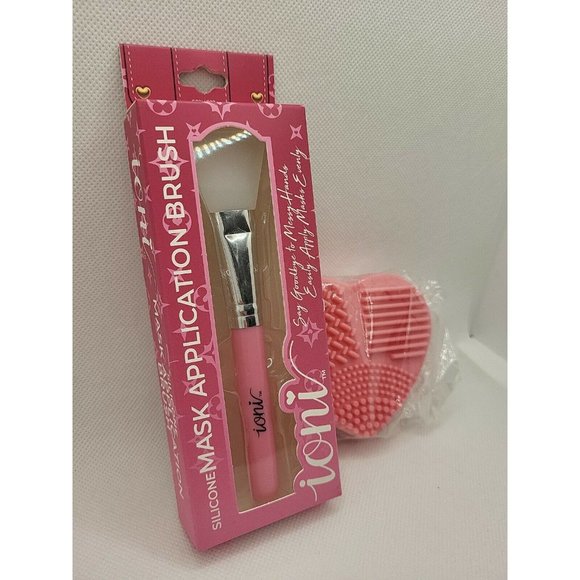 (Bundle 3/$20) Ioni Silicone Mask Application Brush With Makeup brush cleaner - Picture 2 of 6
